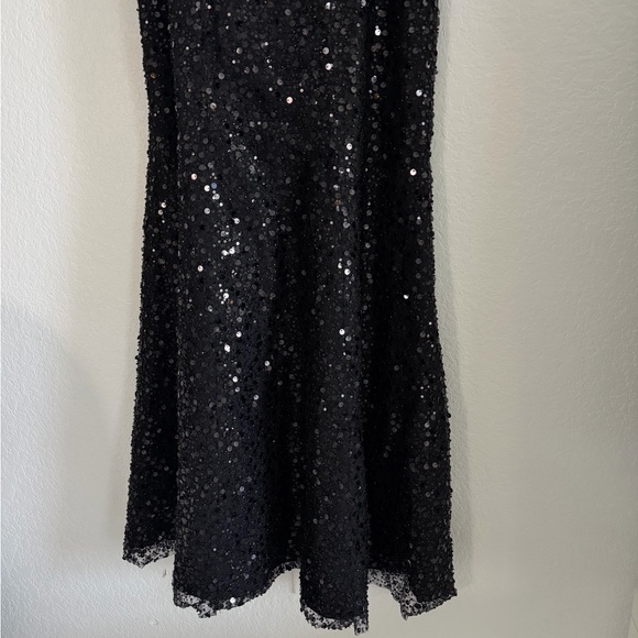 NWT Milla Bizzare Fully Sequined Tie-Straps Maxi Dress - Picture 13 of 14